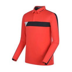 PGA투어 남성용 스윙밸런스 컬러배색 티셔츠 L211TL102P