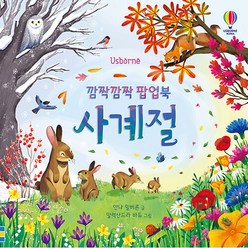 Usborne 깜짝깜짝 팝업북 사계절, 어스본코리아, 안나 밀버른