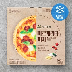 상하농원 마르게리타 피자 (냉동), 1개, 340g
