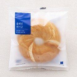 도제식빵 플레인 베이글, 120g, 1개