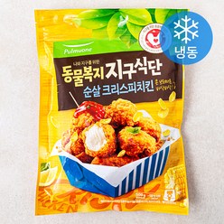 풀무원 동물복지 인증 지구식단 순살 크리스피치킨 (냉동), 1개, 500g