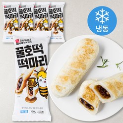서울마님 꿀호떡 떡마리 (냉동), 100g, 5개