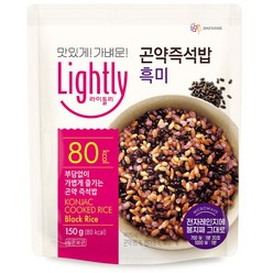 라이틀리 곤약즉석밥 흑미, 150g, 1개