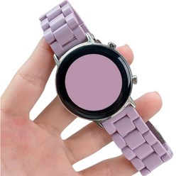 아이엠판다 갤럭시워치 파스텔 스트랩 시계줄 22mm, 라벤더