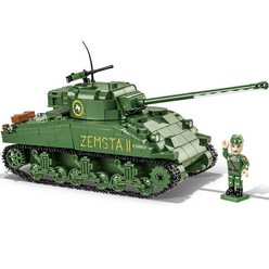 COBI 탱크 SHERMAN FIREFLY 레고호환블럭 2276, 혼합색상