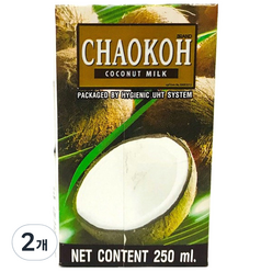 차오코 코코넛밀크, 250ml, 2개