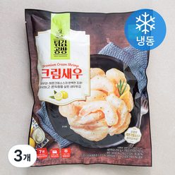 사옹원 튀김공방 크림새우 (냉동), 400g, 3개