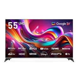 프리즘 139.7cm 구글OS 스마트TV, 139.7cm(55인치), CP55G3, 스탠드형, 방문설치