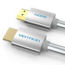 벤션 VENTION 아이언실버 4K HDMI 2.0 케이블 AV케이블 h.10m(AABIL), 1개, 10m