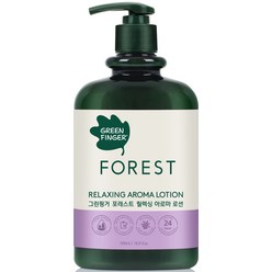 그린핑거 포레스트 릴랙싱 아로마 로션, 500ml, 1개