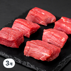 미트엔조이 호주산 소고기 홍두깨살 장조림용 (냉장), 400g, 3개