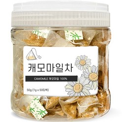 권뱅푸드 캐모마일 삼각 티백차, 1g, 50개입, 1개