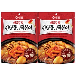 샘표 매콤칼칼 신당동 국물 떡볶이 양념, 180g, 2개