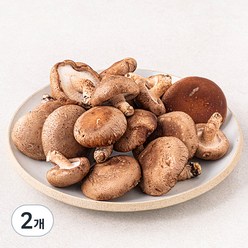 못생겨도 맛있는 친환경 표고버섯, 1kg, 2개