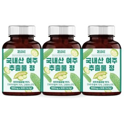 조은약초 국내산 여주 추출물 정, 3개, 16.5g