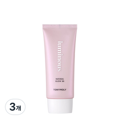 토니모리 마이루미너스 내추럴 글로우 비비크림 SPF50+ PA+++ 55ml, 01 스킨베이지, 3개