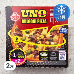 오뚜기 UNO 불고기 피자 (냉동), 180g, 4개