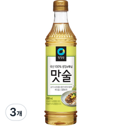 청정원 맛술, 3개, 830ml