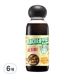 새미네부엌 계란 쇠고기 장조림소스, 300ml, 6개