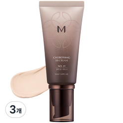 미샤 M 초보양 비비크림 SPF30 PA++ 50ml, 21호 화사한베이지, 3개