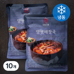 문천식품 양평 해장국 (냉동), 700g, 10개