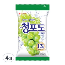 청포도 캔디, 153g, 4개