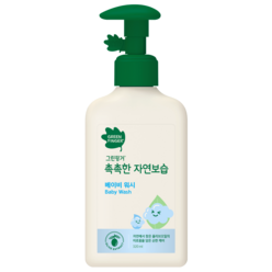 그린핑거 촉촉한 자연보습 베이비 워시, 320ml, 1개