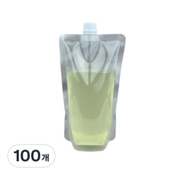 맘스퀴즈 스파우트 음료 파우치 500ml 18mm, 1개입, 100개