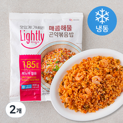 라이틀리 매콤해물 곤약볶음밥 (냉동), 200g, 2개