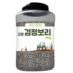 대구농산 2023년산 햇곡 고창 검정보리쌀, 4kg, 1개