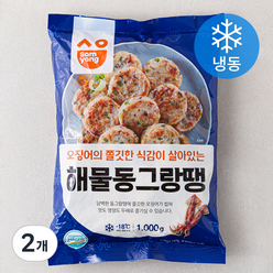 삼양 해물 동그랑땡 (냉동), 1kg, 2개