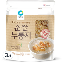 대상 청정원 순쌀 누룽지, 250g, 3개