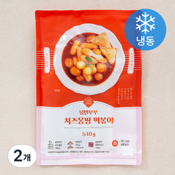 낭만부부 메밀꽃피는항아리 치즈몽땅 떡볶이 (냉동), 2개, 540g