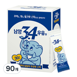남양유업 3.4 우유맛 스틱 분말, 17.2g, 30개입, 3개