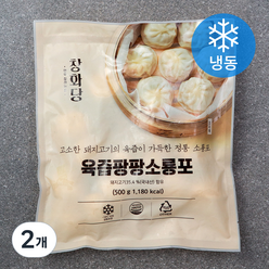 창화당 육즙팡팡 소룡포 (냉동), 500g, 2개