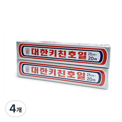 대한 웰빙호일 14u 25cm x 20m, 4개