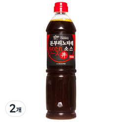 [이엔] 소스 돈부리노타레소스, 900ml, 2개