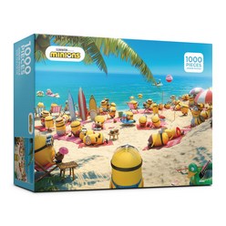 미니언즈 여름 휴가 직소퍼즐 AL3306, 1000피스, 혼합색상