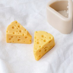앵글띵 조각삼각 말랑 치즈 실리콘몰드 소 2p