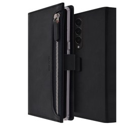 모란카노 지갑 다이어리형 휴대폰 케이스 + 외부 액정 보호필름 세트