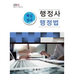 2023 행정사 행정법 핵심정리:행정사 시험대비, 법학사