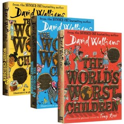 데이비드 윌리엄스 The Worlds Worst Children 3종 세트, HarperCollinsChildren’sBooks