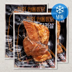 닭형 직화 안동찜닭 통다리살 (냉동), 100g, 3개