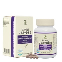 프리미엄 구절초추출물정 600mg x 60정 국내산 구절초 추출분말 우슬 참당귀 인도산 보스웰리아 미국산 상어연골 콘드로이친 함유 HACCP 인증, 3개, 36g