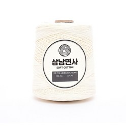 삼남뜨개실 삼남면사 750g 51컬러 코바늘실, 12합 14 바나나 750g, 1개