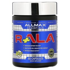 올맥스 ALLMAX R+ALA 알파리포산 60캡슐, 1개, 1개, 60정