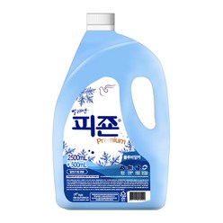 피죤 섬유유연제 블루비앙카 본품, 3L, 4개