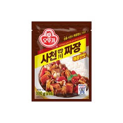 오뚜기 사천짜장 과립형 매콤한맛, 100g, 3개