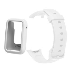 Smart Watch 패션 밴드 소프트 손목 대역을위한 Mi Band 7 Pro 용 통합 스트랩, 하얀색