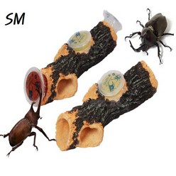 SM 비즈 곤충 놀이목 장수풍뎅이 사슴벌레 사육시 인조 장식용품 곤충젤리 먹이 그릇